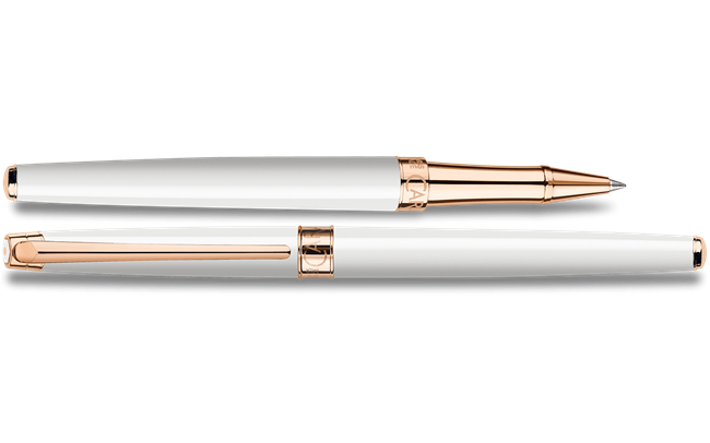 Caran d'Ache White Rose Gold LÉMAN™ Pióro kulkowe