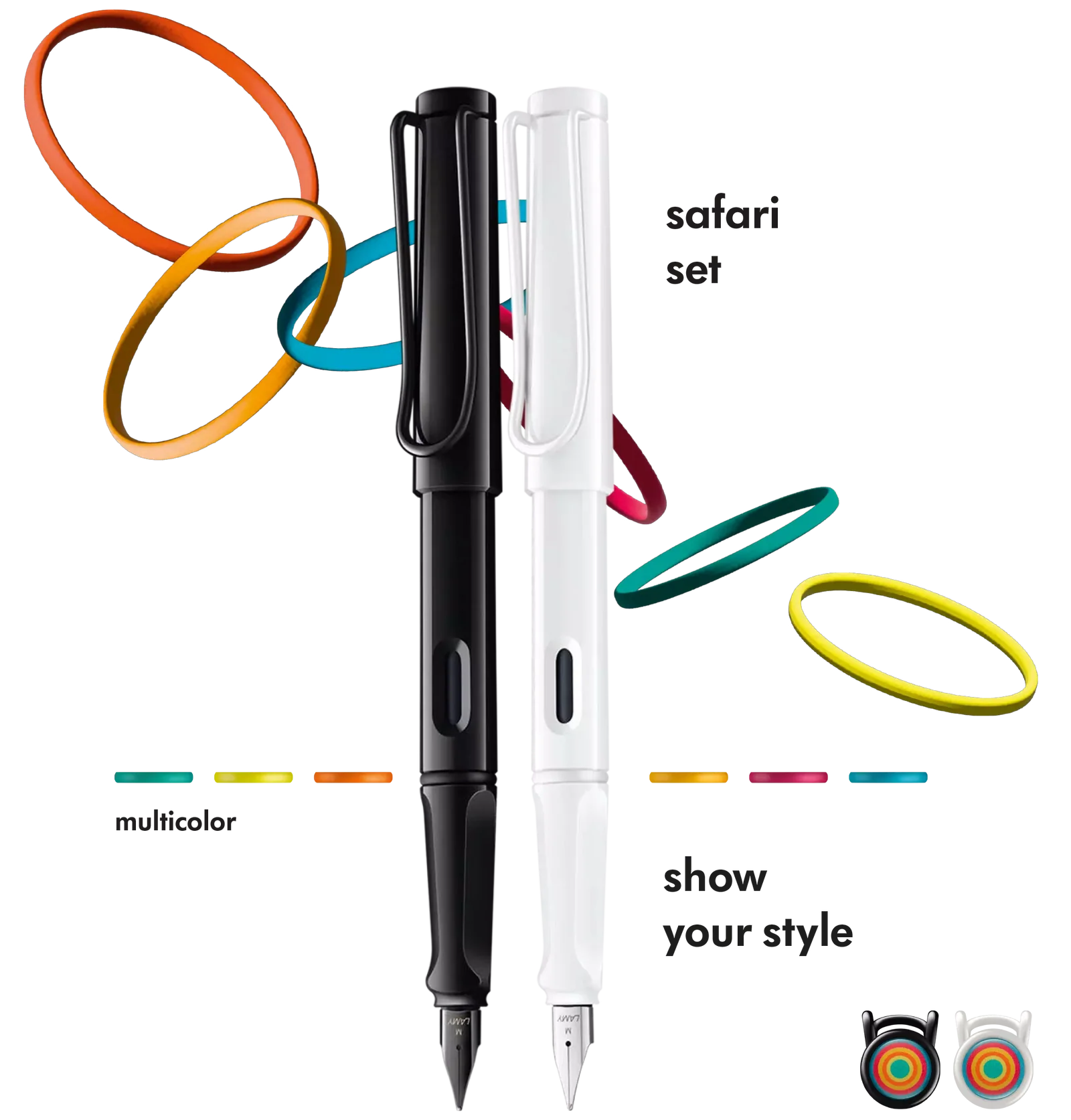 Lamy Safari Multicolor Zestaw