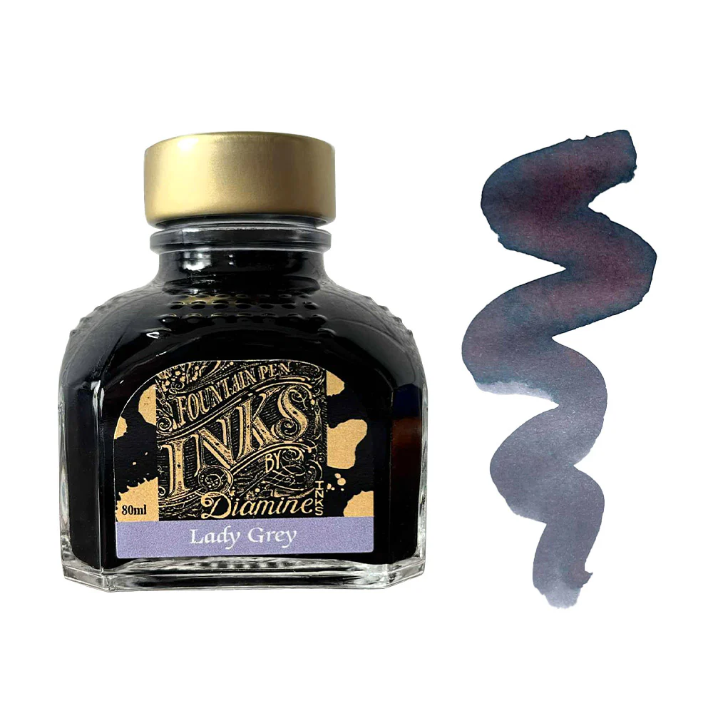 Diamine Lady Gray atrament 80 ml.
