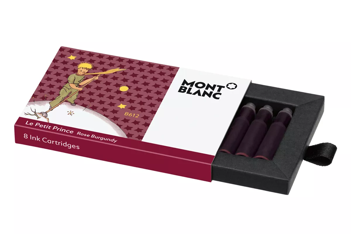Montblanc Le Petit Prince Rose Burgundy Naboje 