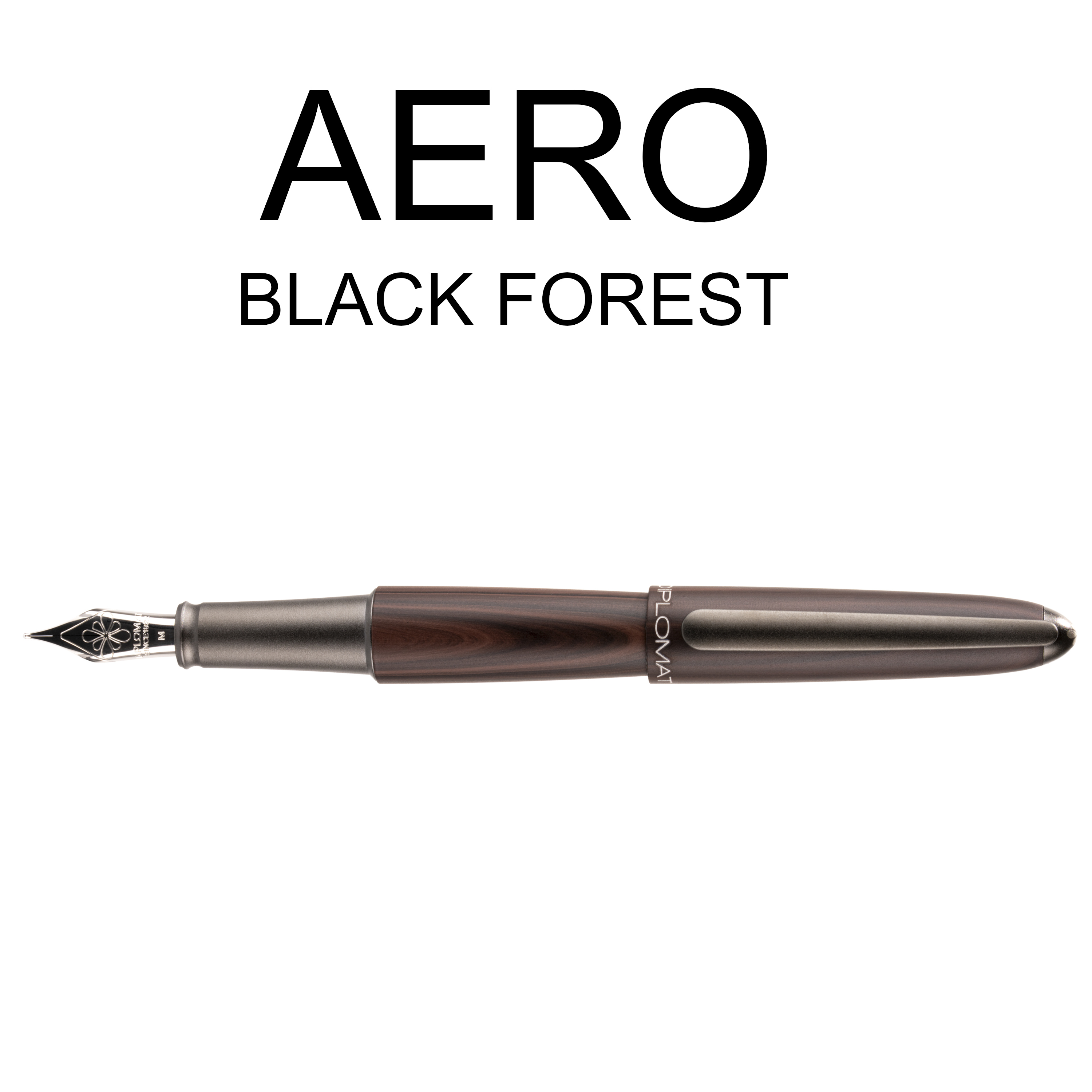 Diplomat Aero Black Forest 14ct Pióro wieczne