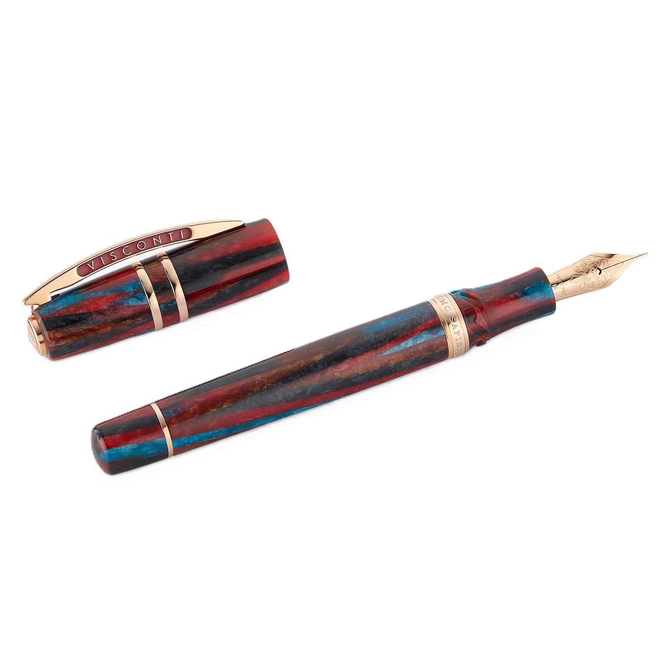 Visconti Homo Sapiens Legacy Blue and Red Pióro wieczne