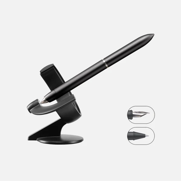 Novium Hoverpen Interstellar Standard Black 2-in-1 Pióro wieczne & kulkowe