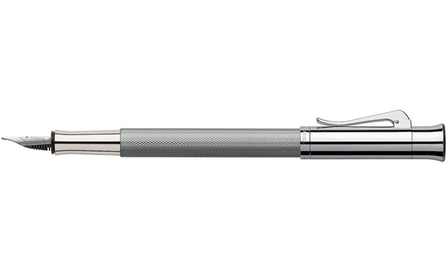 Graf von Faber Castell GUILLOCHE pióro wieczne Rhodium 
