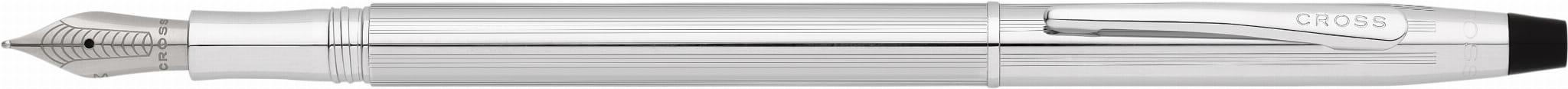 Cross CENTURY Classic Fountain Pen Chrom Lustrous